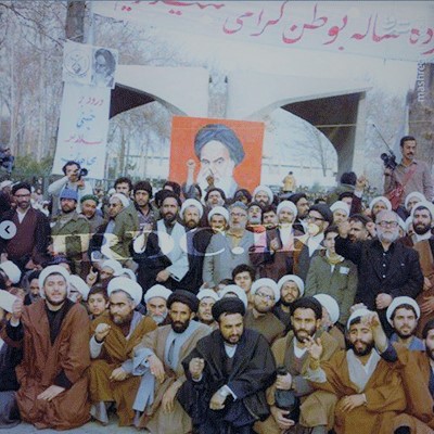 تحصن روحانیون در دانشگاه تهران